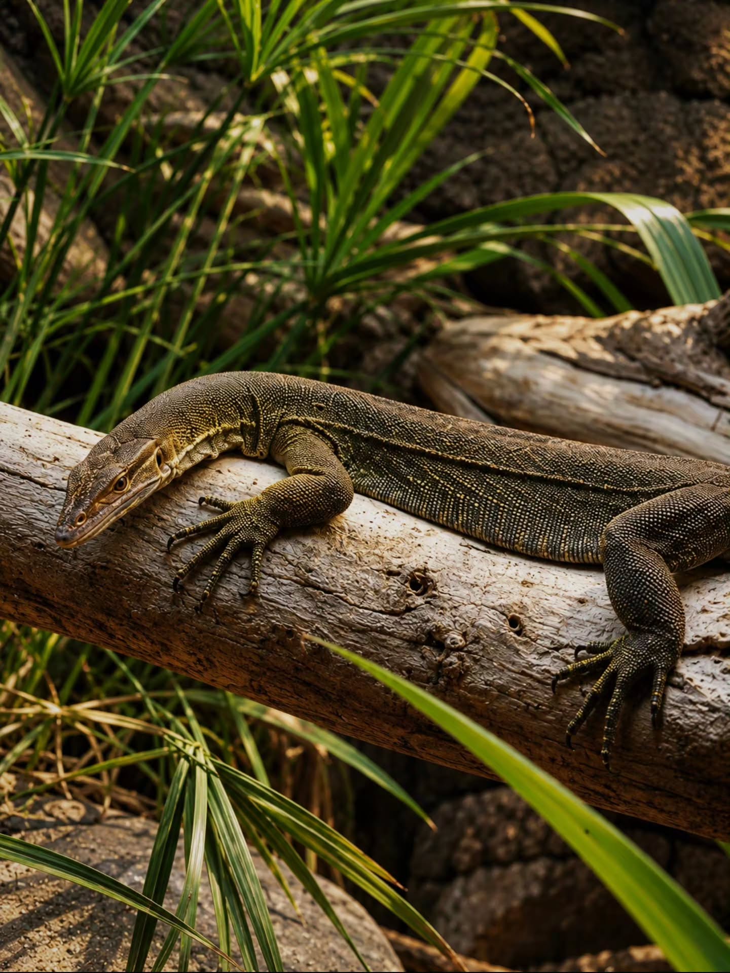 The forest has its own guardians-Lace Monitor(Varanus varius)